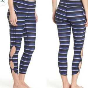 FREE PEOPLE MOVEMENT STRIPE INFINITY LEGGINGS